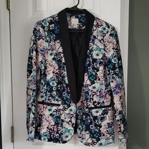 Lauren Conrad Floral Blazer